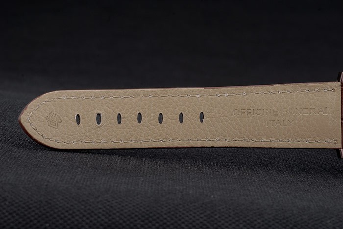 Panerai  Luminor Brown Leather Strap Black Dial 80160 - Image 8