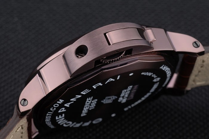 Panerai  Luminor Brown Leather Strap Black Dial 80164 - Image 10