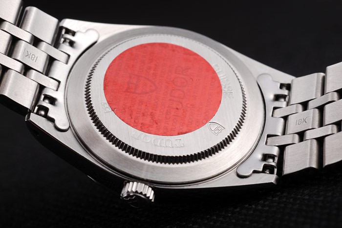 Tudor Swiss Classic Prince Date Stainless Steel Case Silver Ribbed Bezel White Dial - Image 6