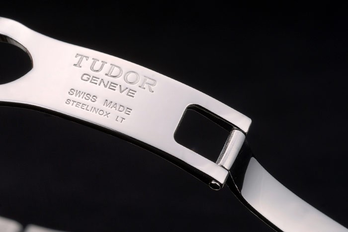 Swiss Tudor Classic Rose Gold Ribber Bezel Crystal Encrusted Silver Dial 80303 - Image 6