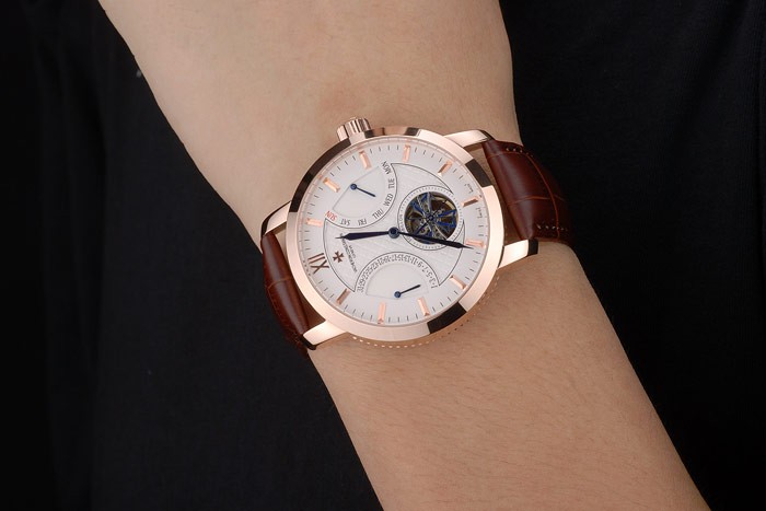 Vacheron Constantin Luxury Leather Watch 80226 - Image 2