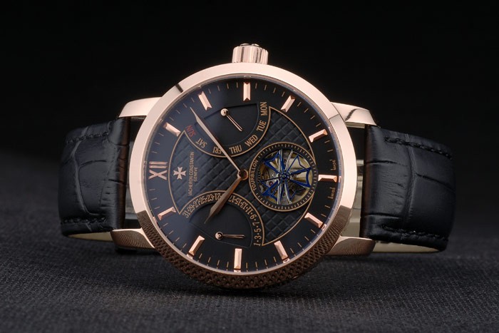 Vacheron Constantin Luxury Leather Watch 80227 - Image 5
