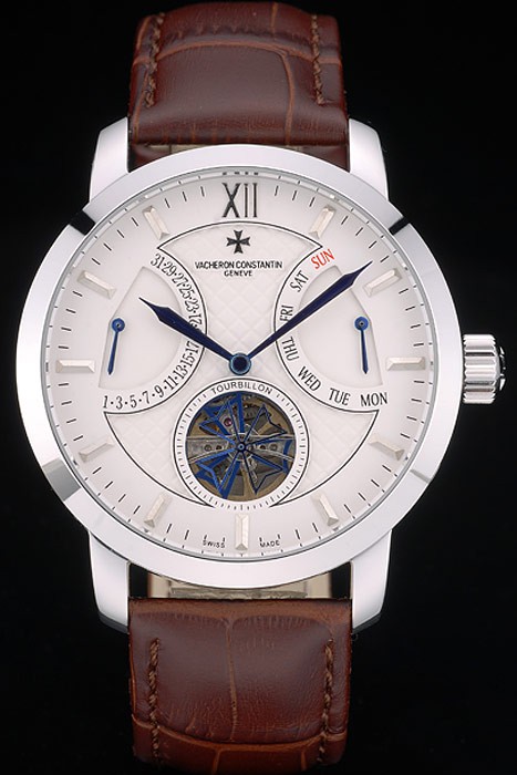 Vacheron Constantin Luxury Leather Watch 80228