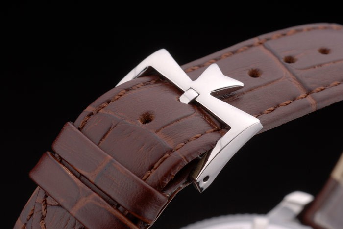 Vacheron Constantin Luxury Leather Watch 80228 - Image 6
