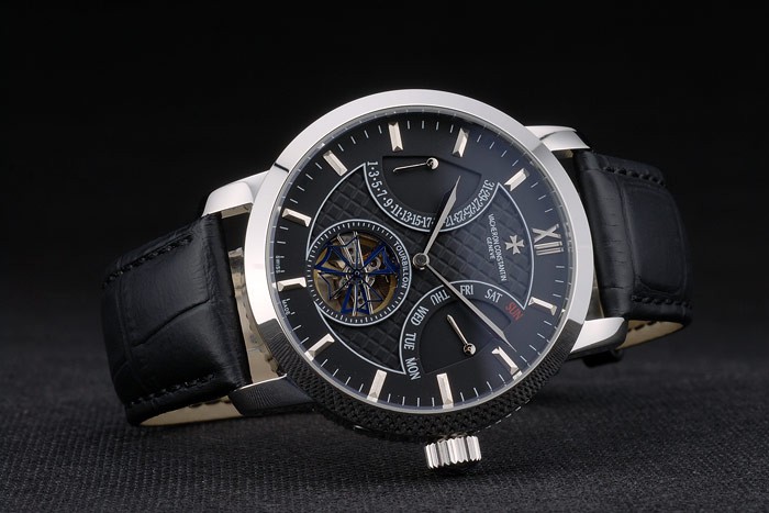 Vacheron Constantin Luxury Leather Watch 80229 - Image 4