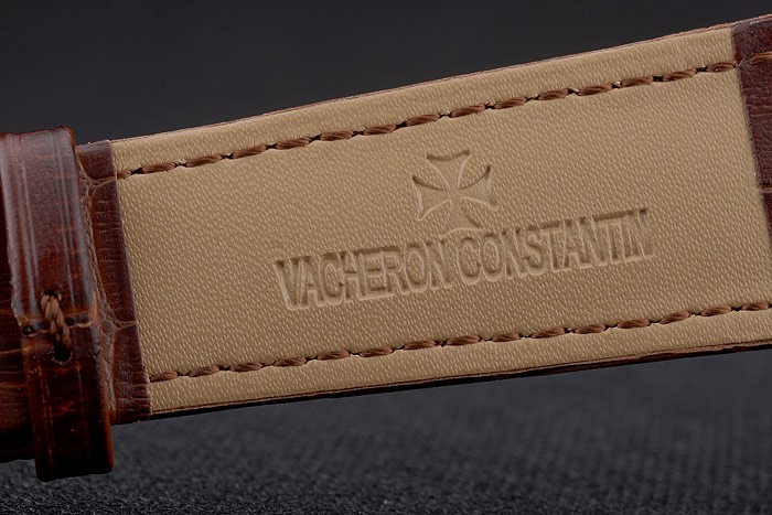 Vacheron Constantin Luxury Leather Watch 80166 - Image 10