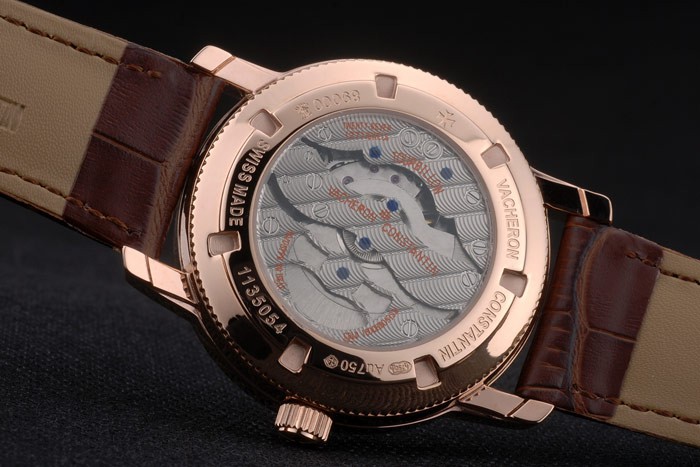Vacheron Constantin Luxury Leather Watch 80166 - Image 7