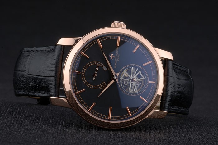 Vacheron Constantin Luxury Leather Watch 80167 - Image 5