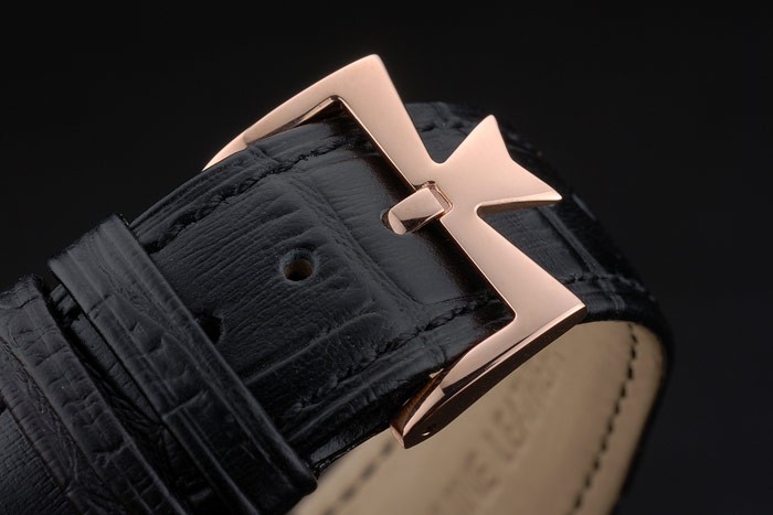 Vacheron Constantin Luxury Leather Watch 80167 - Image 6