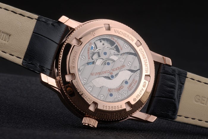 Vacheron Constantin Luxury Leather Watch 80167 - Image 9