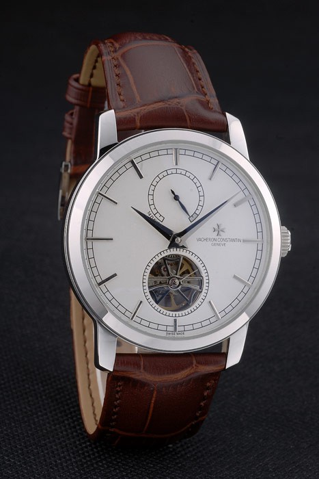 Vacheron Constantin Luxury Leather Watch 80169 - Image 3