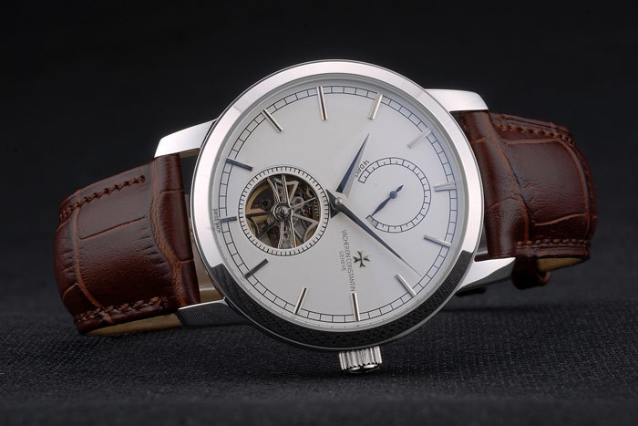Vacheron Constantin Luxury Leather Watch 80169 - Image 4