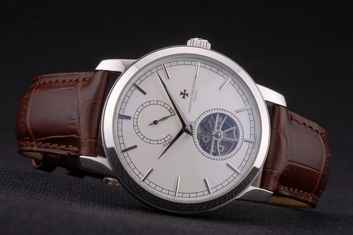 Vacheron Constantin Luxury Leather Watch 80169 - Image 5