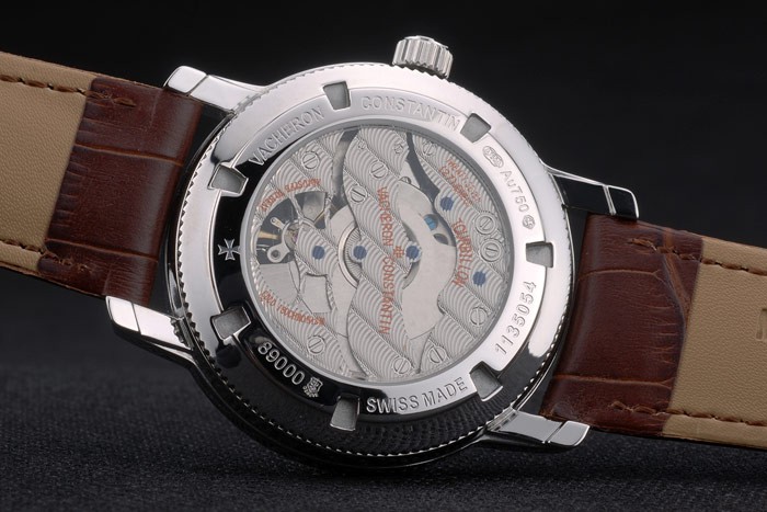 Vacheron Constantin Luxury Leather Watch 80169 - Image 9
