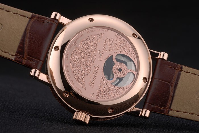Breguet Classique Complications Rose Gold Case Dark Brown Leather Strap 80154 - Image 7
