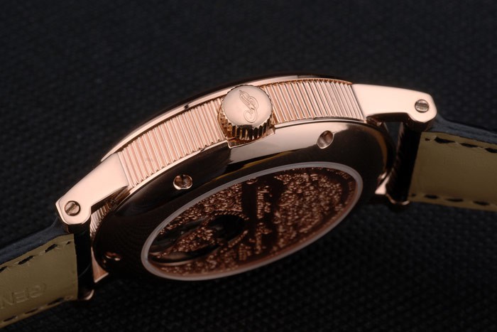Breguet Classique Complications Rose Gold Case Black Leather Strap 80155 - Image 2