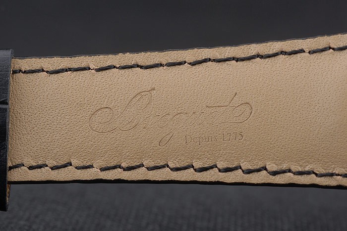 Breguet Classique Complications Stainless Steel Case Black Leather Strap 80157 - Image 11