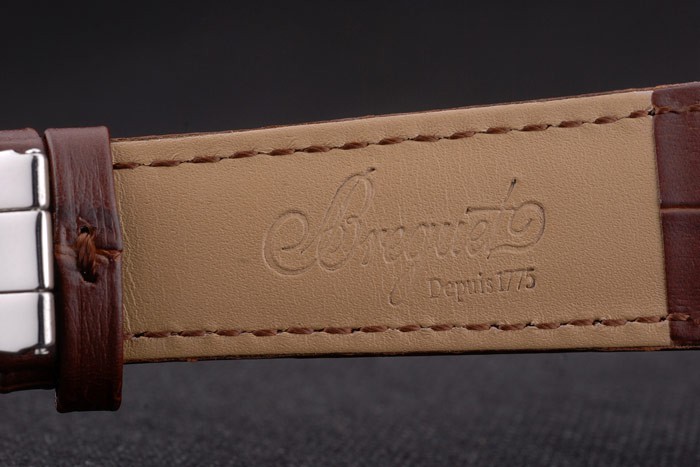 Breguet Classique Complications Stainless Steel Case Brown Leather Strap 80159 - Image 10