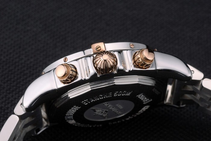 Swiss Breitling Certifie Stainless Steel Bezel White Dial 80288 - Image 8