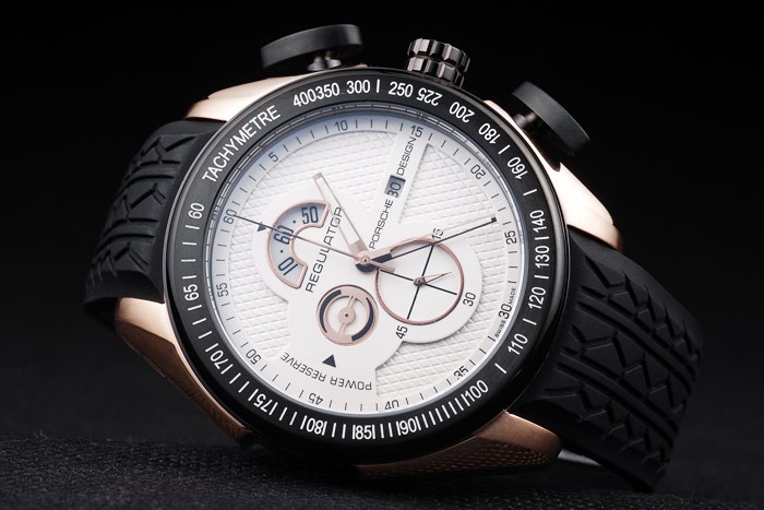 Porsche Regulator Power Reserve Alta Copia Watches 4659 - Image 3