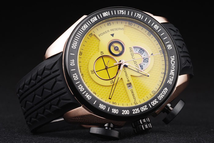 Porsche Regulator Power Reserve Alta Copia Watches 4660 - Image 2