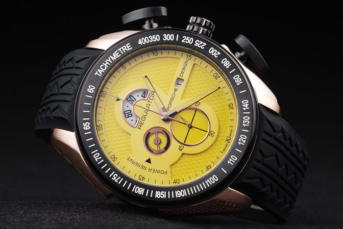 Porsche Regulator Power Reserve Alta Copia Watches 4660 - Image 3