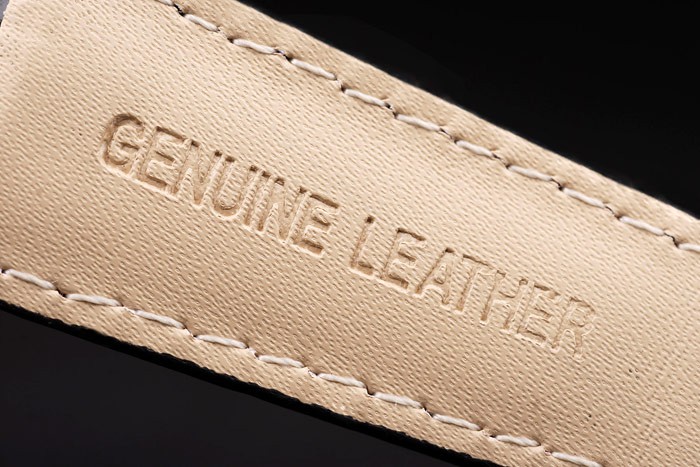 Tag Heuer Carrera Tachymeter Bezel Black Dial Black Leather Strap - Image 8