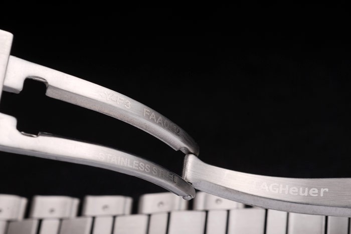 Tag Heuer Carrera Tachymeter Bezel White Dial Stainless Steel Strap - Image 5