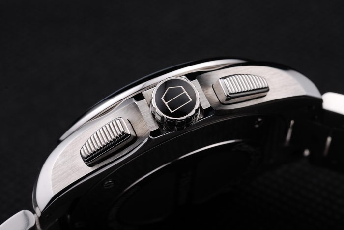 Tag Heuer Carrera Tachymeter Bezel White Dial Stainless Steel Strap - Image 8