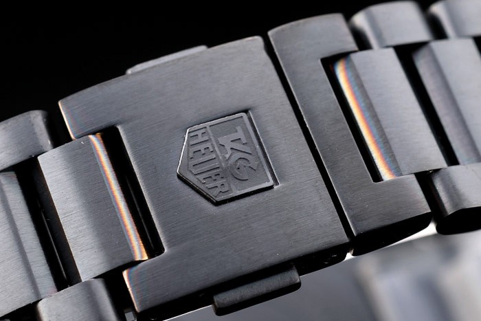 Tag Heuer Carrera Black Stainless Steel Case White Dial - Image 5