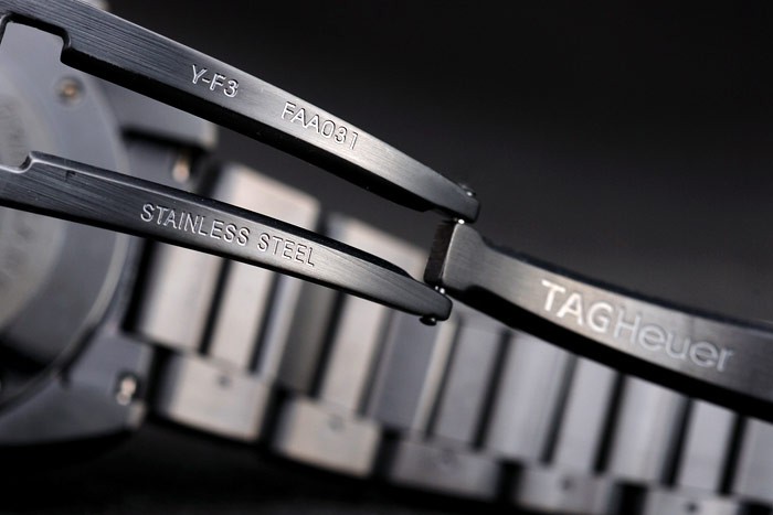 Tag Heuer Carrera Black Stainless Steel Case White Dial - Image 6