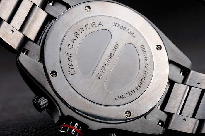 Tag Heuer Carrera Black Stainless Steel Case White Dial - Image 7