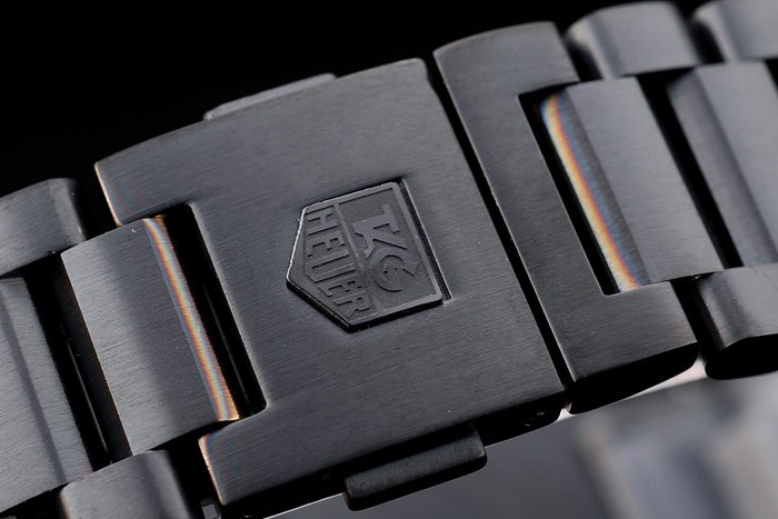 Tag Heuer Carrera Black Stainless Steel Case Black Dial - Image 5