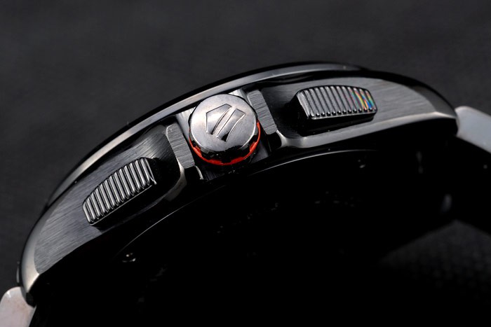 Tag Heuer Carrera Black Stainless Steel Case Black Dial - Image 6