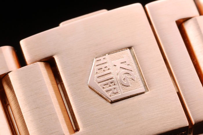 Tag Heuer Carrera Rose Gold Case White Dial - Image 5