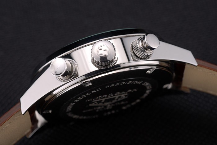 Tag Heuer Mikrograph Limited Edition Brown Leather Strap 7916 - Image 2