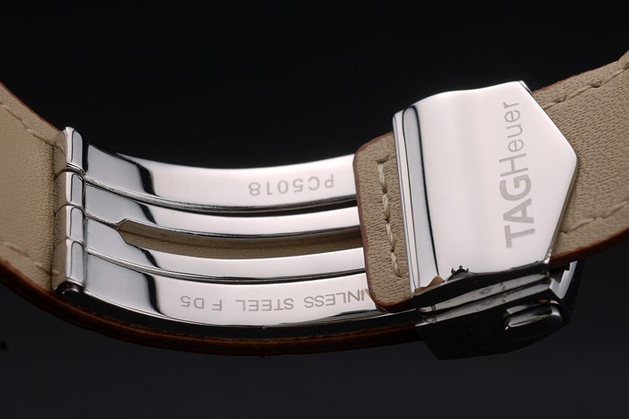 Tag Heuer Mikrograph Limited Edition Brown Leather Strap 7916 - Image 8