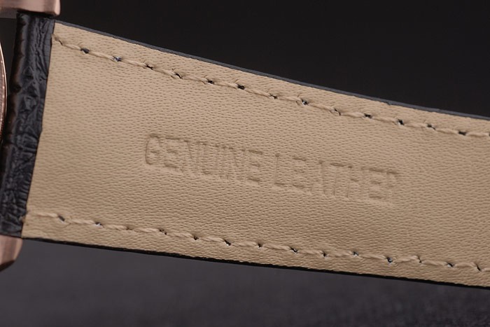 Tag Heuer Carrera Pendulum Black Leather Strap 7919 - Image 8