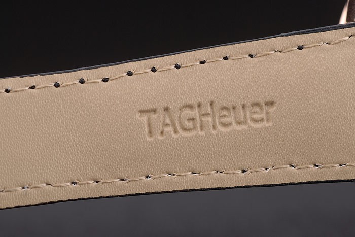 Tag Heuer Carrera Pendulum Black Leather Strap 7919 - Image 9