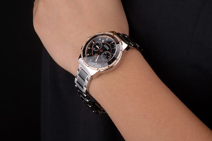 Tag Heuer Carrera Black Ceramic Bezel Stainless Steel Strap 7913 - Image 9