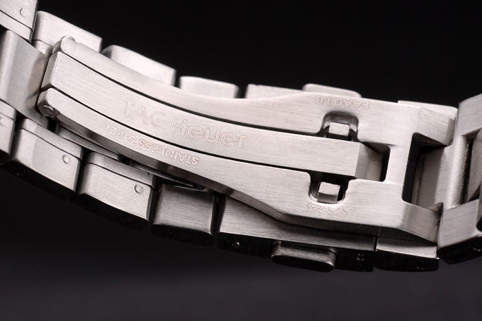 Tag Heuer Carrera McLaren Black Ceramic Bezel Stainless Steel Strap 7920 - Image 6