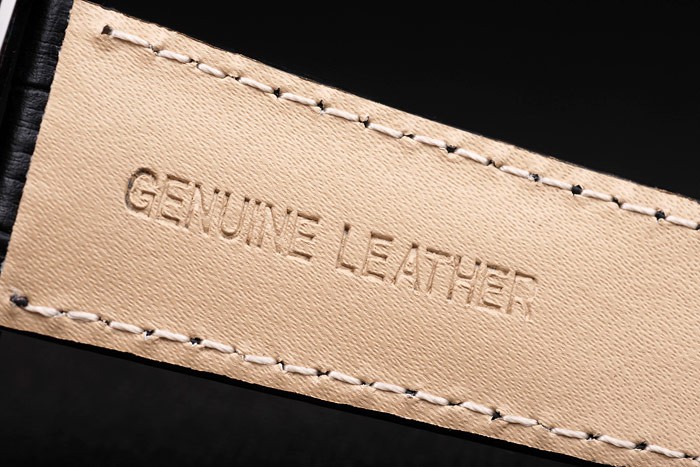 Tag Heuer Monaco Black Ceramic Case Black Dial Black Leather Strap - Image 8