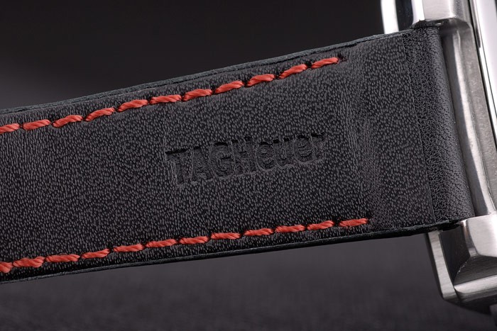 Tag Heuer Monaco Mikrograph Black Leather Strap Black Dial 7924 - Image 11