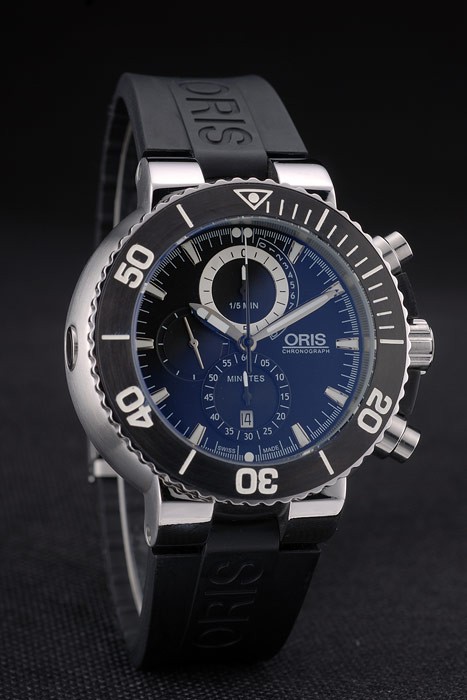 Oris Limited Edition Carlos Coste Black Rubber Strap 7893 - Image 2