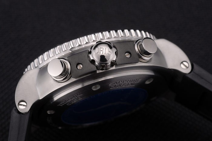 Oris Limited Edition Carlos Coste Black Rubber Strap 7893 - Image 8