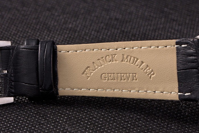 Franck Muller Casablanca Black Croco Leather Strap Tourbillon 80282 - Image 8