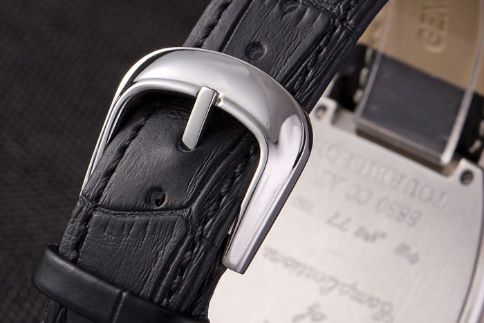 Franck Muller Casablanca Black Croco Leather Strap Tourbillon 80282 - Image 9