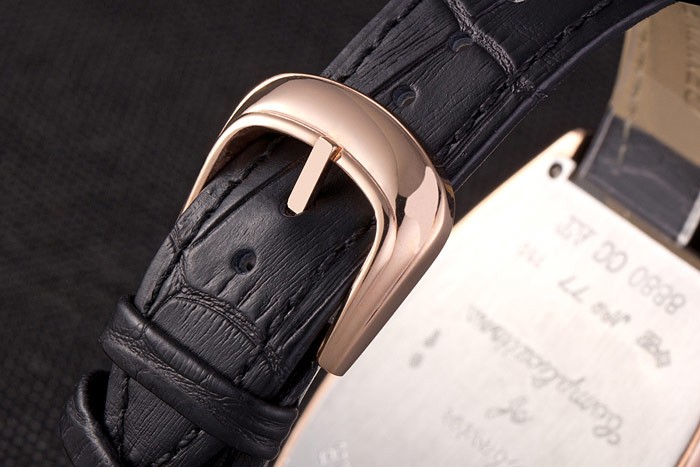 Franck Muller Casablanca Black Croco Leather Strap White Dial 80279 - Image 9