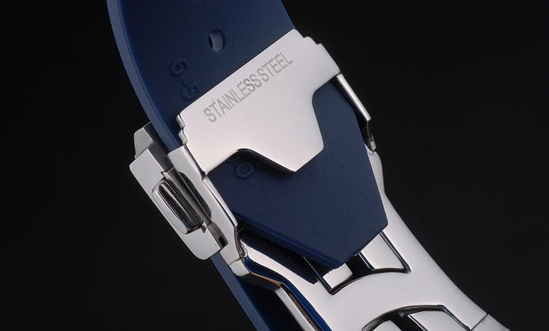 Hublot Big Bang Blue Rubber Strap Blue Checkered Dial 80198 - Image 6