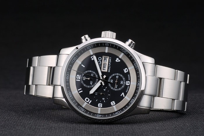 Mido Multifort Stainless Steel Bezel Black Dial 80281 - Image 4